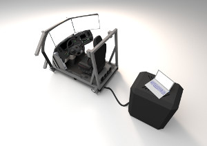 Light-weight driver interaction simulator